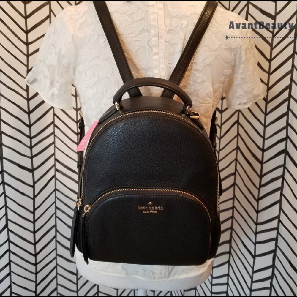 ❌❌SOLD❌❌ Black Kate Spade Pebble Leather Backpack.